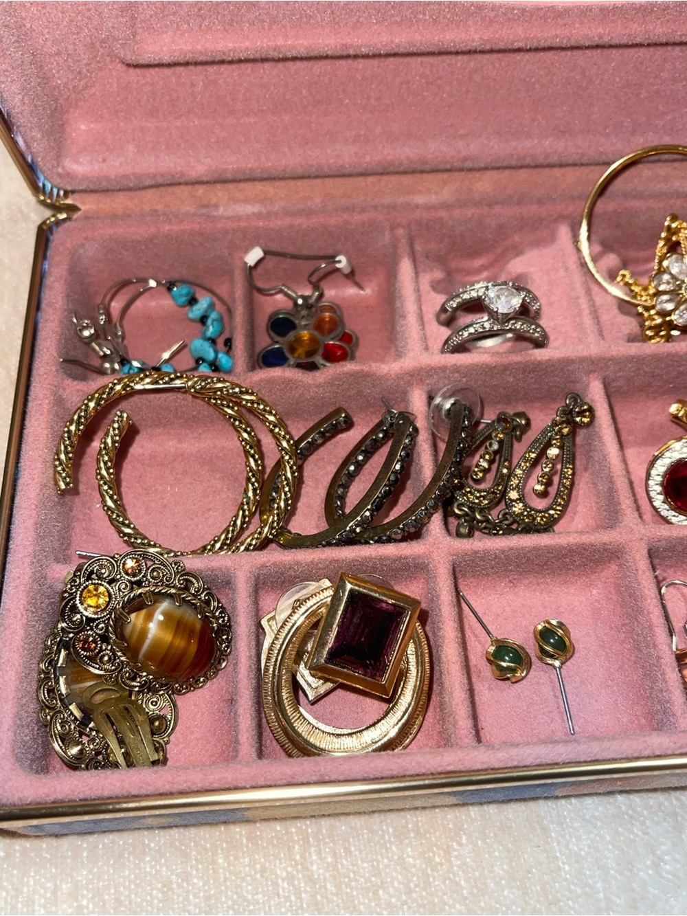 Earring Collection + Jewelry Box - Picture 7 of 8